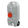 Water Tote Tank Wheeler Portable RV HDPE Water Tote Tank 40L Large Capacity Universal Fit for RV
