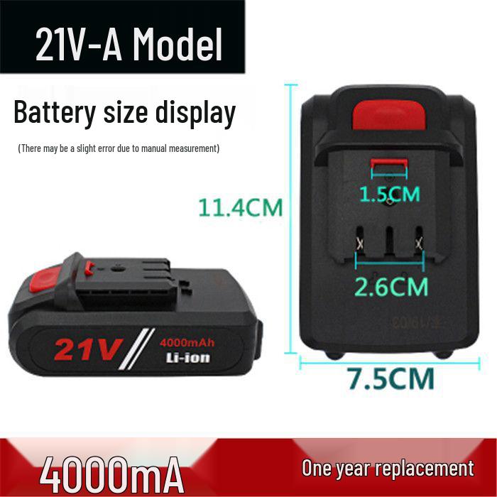 12V-21V Push-Type High-Capacity Lithium Battery Charger