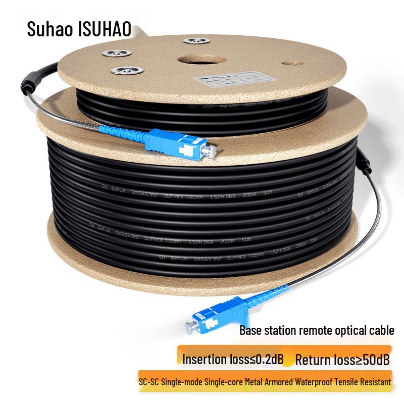 

Outdoor Field Armored Single-Mode Fiber Optic Cable