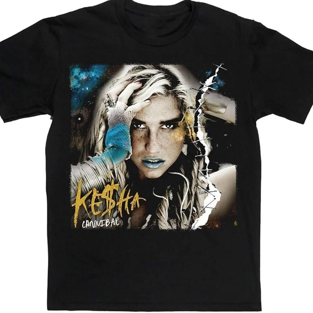 

NEW Kesha Cannibal Black Cotton All size S-5XL Gift Fans T-Shirt 16D144 Unisex T-Shirt XL