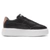 Puma Oslo Maya Lässige Strapazierfähige Low-Top Skateschuhe Damen Sneaker Schwarz 382243-01