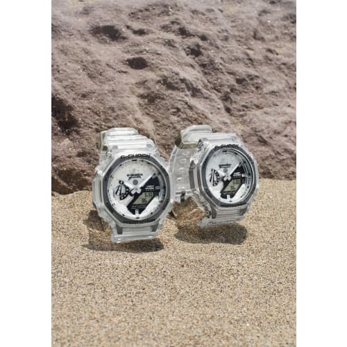 Casio G-SHOCK 40th Anniversary Clear Remix Watch GMA-S2140RX-7AJR Women's Clear