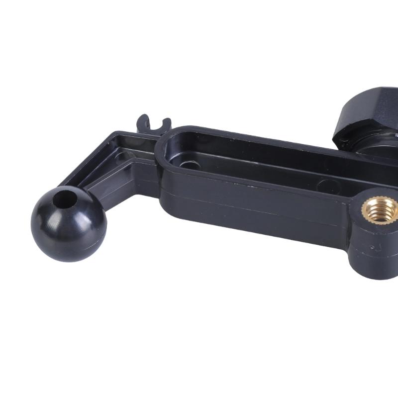Phone Stand Double 17mm Ball Head Adapter Car Phone Holder Base 1/4in Female Thread Hole Fixed Phone Support Accessory