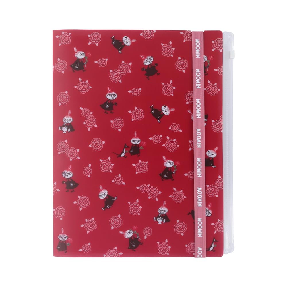 Stationery Moomin Clear File with 25 Little S2173352 Sun-Star Band, Spring/Summer My,