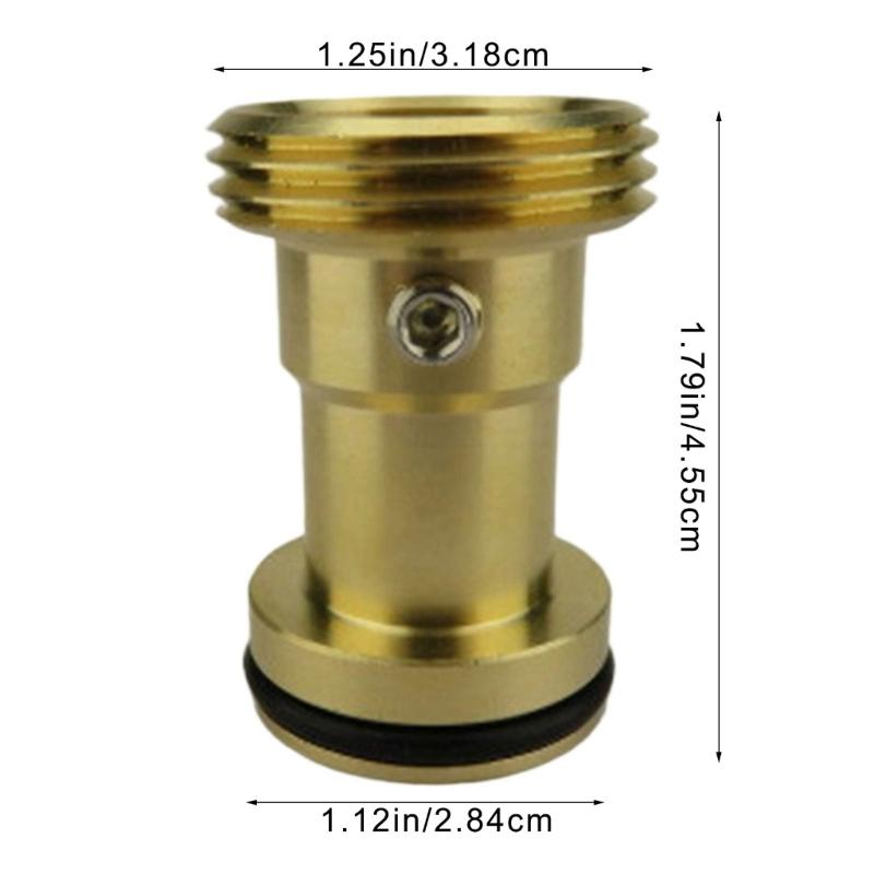 2Pcs Tub Spout Adapter Kits Coppers Tub Spout Adapter RP33794 Bath Tub Spout Adapter Hardware Easy To Installion