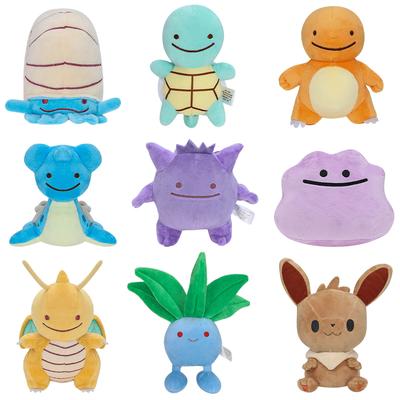 Pokémon Plush Toy Oddish Charmander Eevee Ditto Lapras Dragonite Magnemite Omanyte Cute Stuffed Doll Birthday Christmas Gift