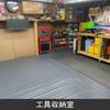 Innovatdiy Garage Mat Floor Mat 0.08 Inch (2 Mm) Thick Parking Lot Rubber Warehouse