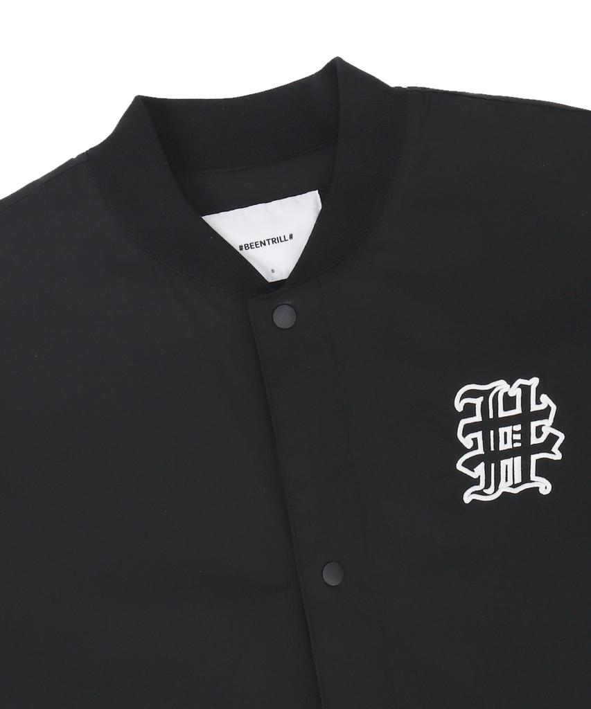 Beentrill Baseball Shacket (Black)