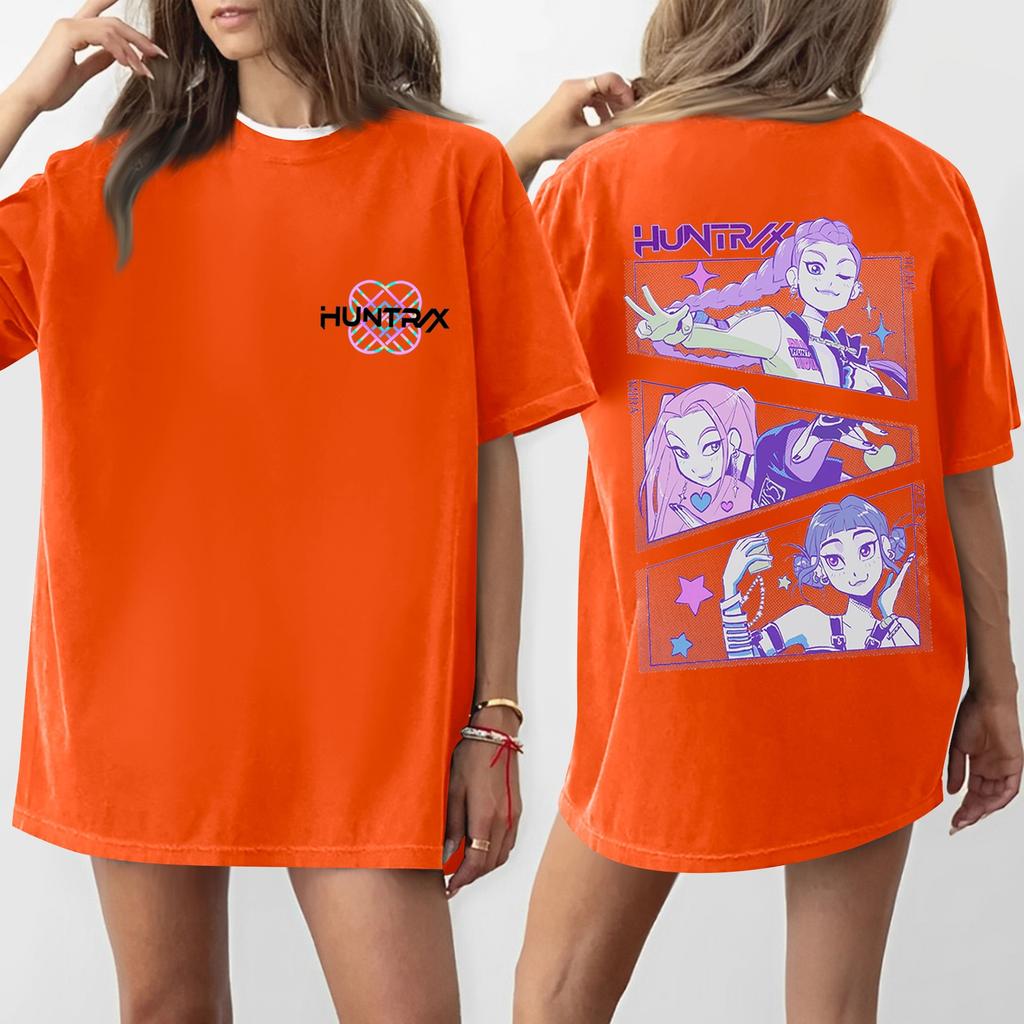 Women's Round Neck Printed Short-sleeved T-shirt Top