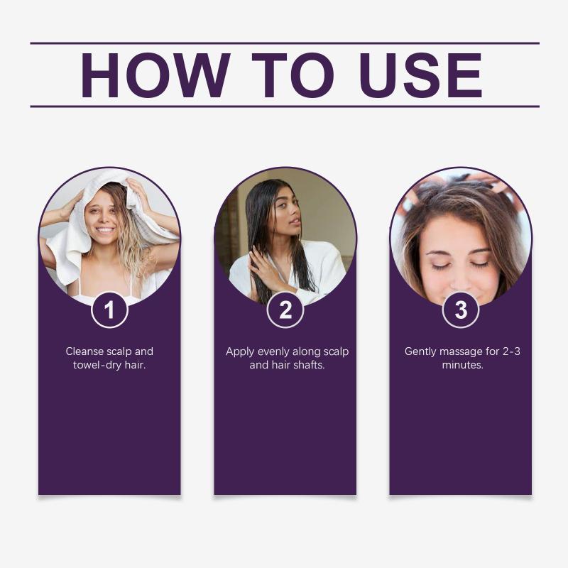 Lightweight Oil Control Hair Serum Volumizing Thin Hair Frizz Reducing Nourishing and Strengthening  For Daily Routine