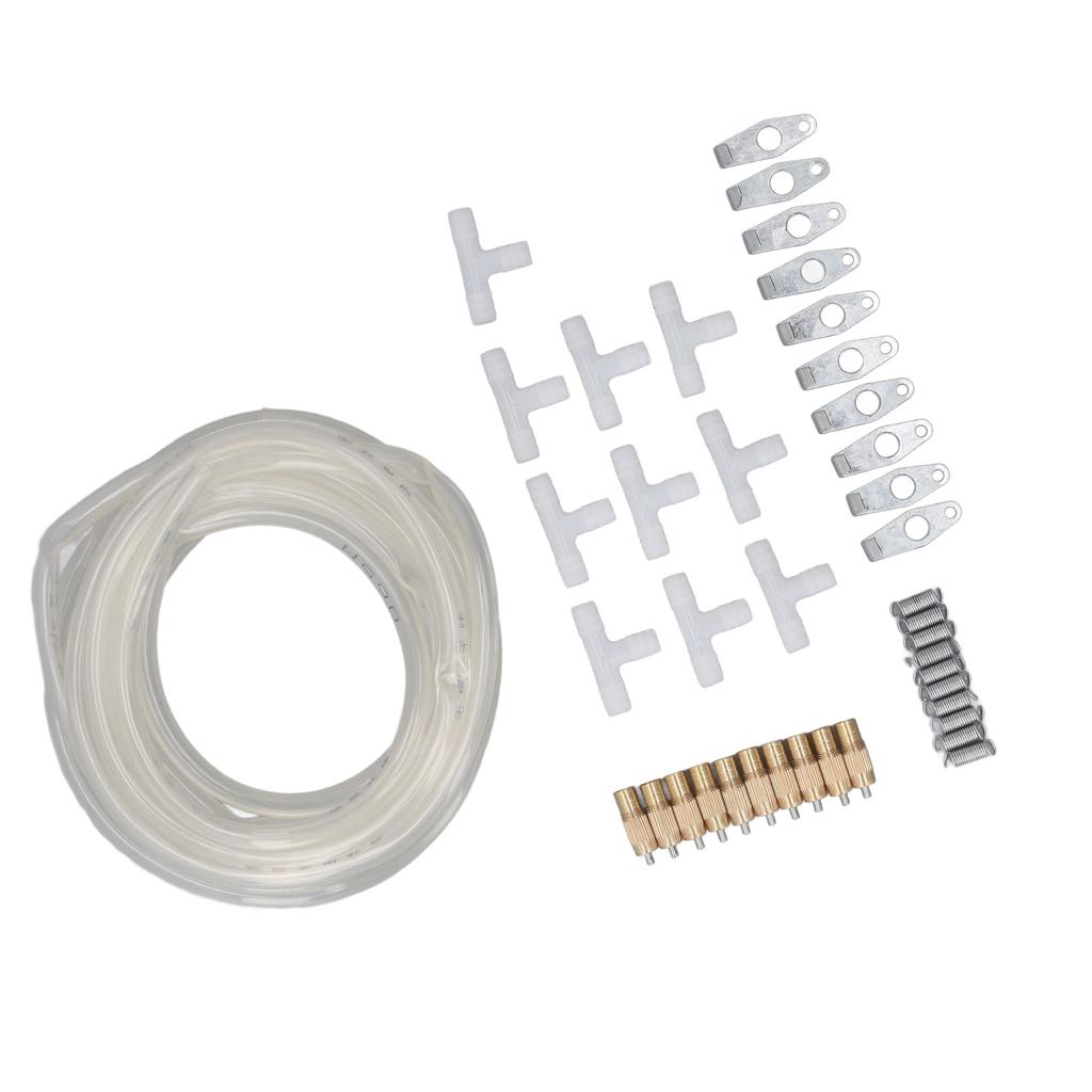 Poidło smoczkowe dla królika z przezroczystym wężem 0,3 cala 16,4 stopy Całkowicie miedziane Łatwe w instalacji Automatyczne