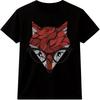 Fox Graphic T Shirt Stylized Modern Animal Art Cartoon Streetwear Tee