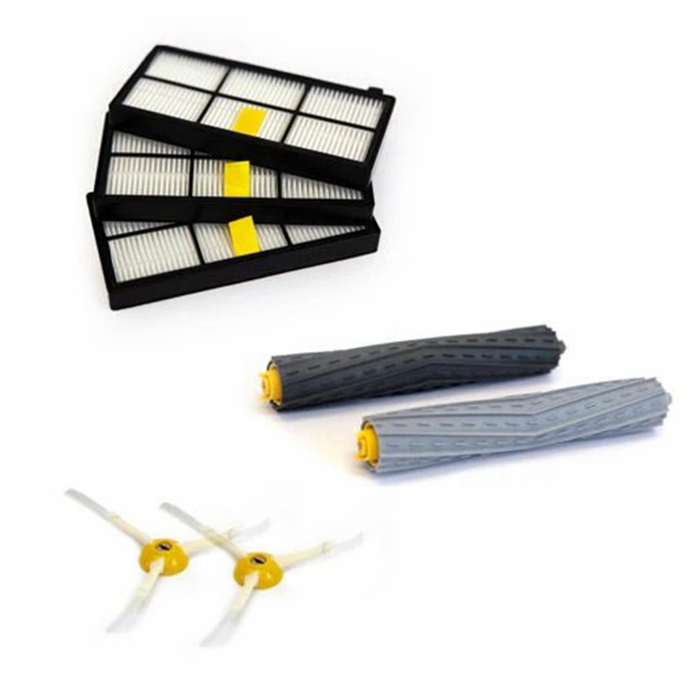 7Pcs Replacement Parts Kit for iRobot Roomba 980/960/880/870/800 Main Brush Side Brush Filter Set