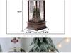 Christmas Santa Claus Crystal Lantern & Ornament