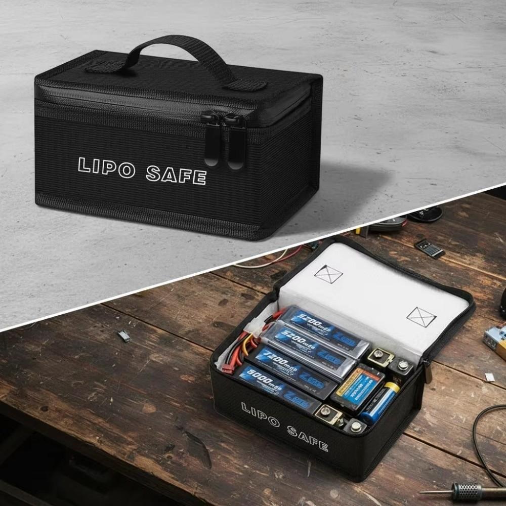 Waterproof Lipo Safety Bag Large Capacity Battery Storage Box Fireproof Protection