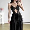 Summer Solid Color Sexy Strapless Wrap Chest Fashion Hollowed-out Mesh Hot Girl's Top