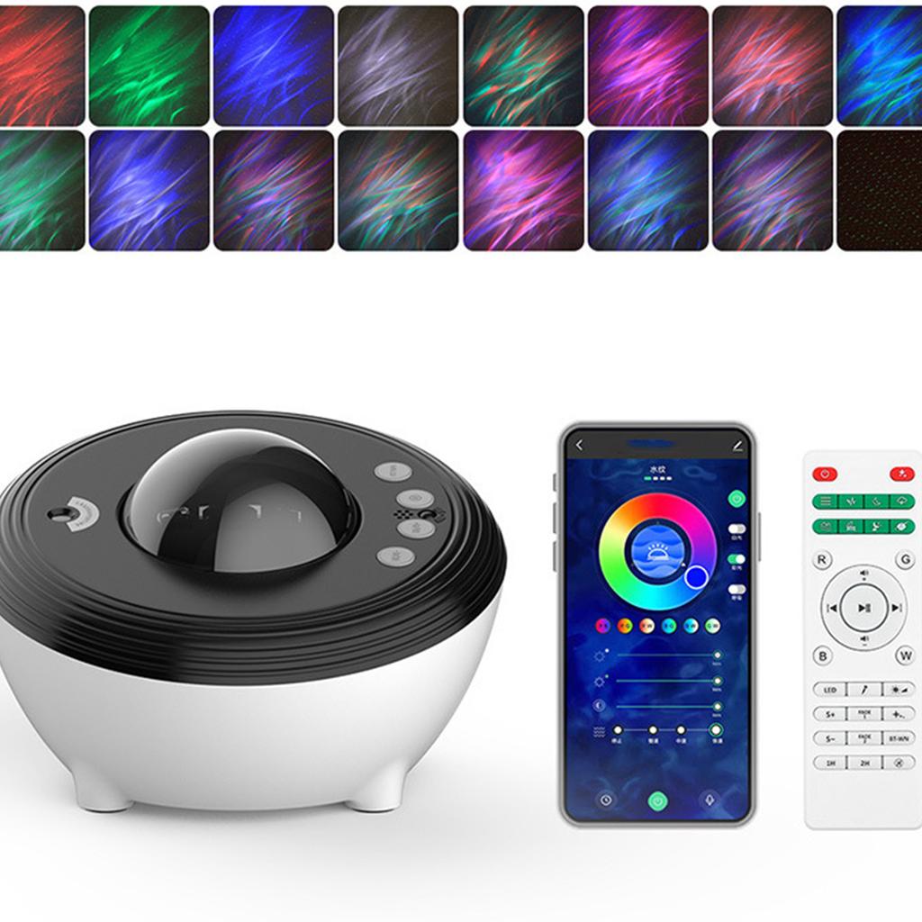 Northern Lights Starry Night Light Ambient Light Full Star Bedroom Aurora Projection Light Erotic Bluetooth Audio