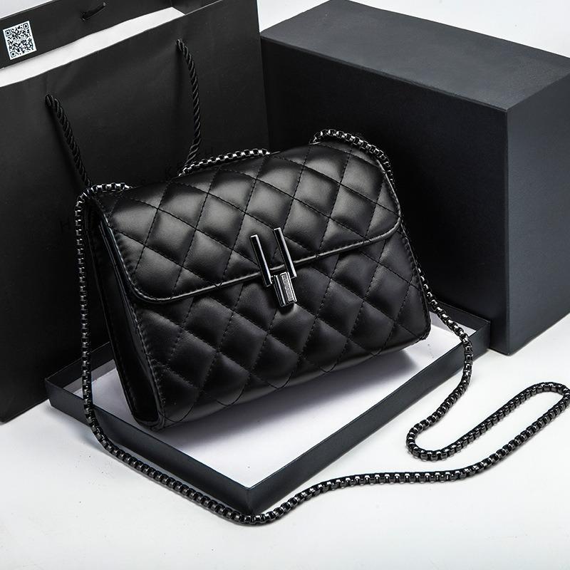 Spring and autumn new women's quilted chain bag, fashiable versatile ins-style crossbody bag, shoulder bag, small bag