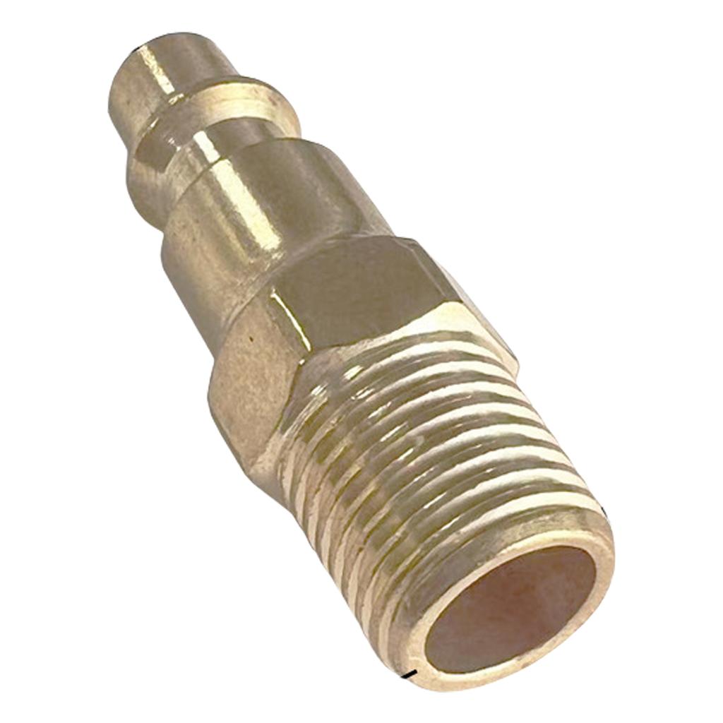 Acoplador NPT de 1/4 de pulgada Conector de Compresor de Aire Racor para Manguera de Línea de Aire Adaptador de Acoplamiento Acoplador Rápido Extremo Conector Duradero