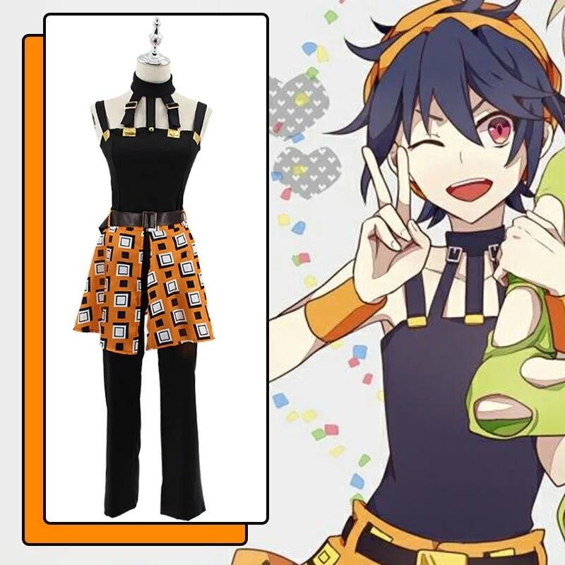 

Аниме JOJO JoJo s Bizarre Adventure Ghirga Narancia Косплей Костюм Унисекс Одежда Платье Униформа Хэллоуин Костюм