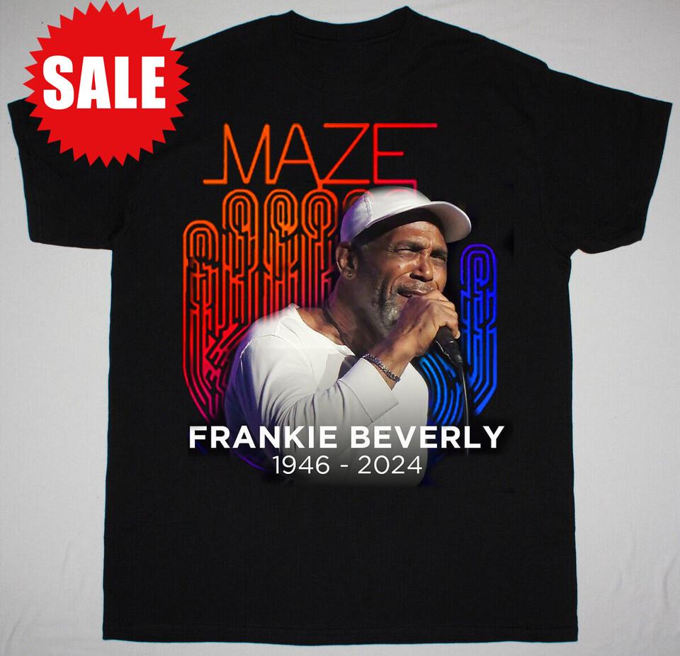 Hot Maze featuring Frankie Beverly 1946-2024 Memories T-shirt Unisex T-Shirt XL