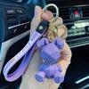 Cartoon Nordic Bunny Doll Keychain Fashion Punk Rabbit Keyring Wholesale