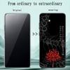 Japan art red spider lily pattern Phone Case For Samsung Galaxy S26 S25 S24 S23 S22 S21 Plus Ultra Note20 Soft Black