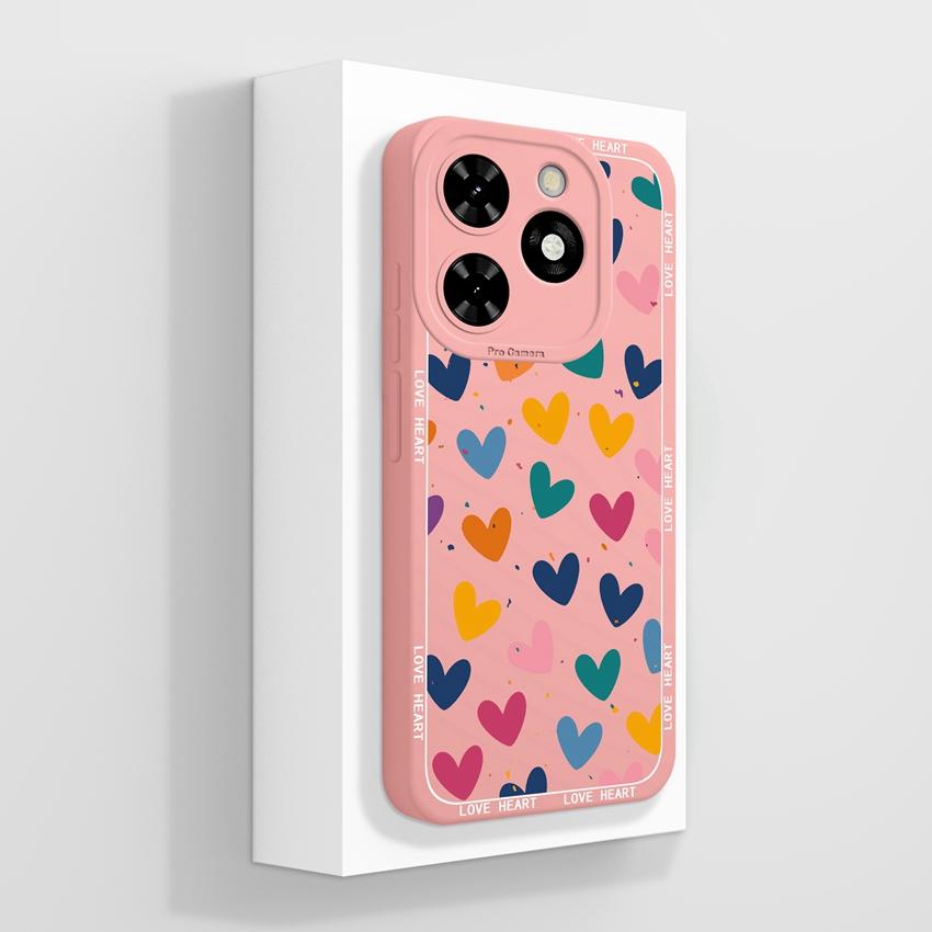 For Tecno Pop 10C Camon 40 Pro Premier Phone Bags Cute Black Cat Patterns Liquid Silicone Anti Fall Durable Premium Protection Cases For Tecno Housing