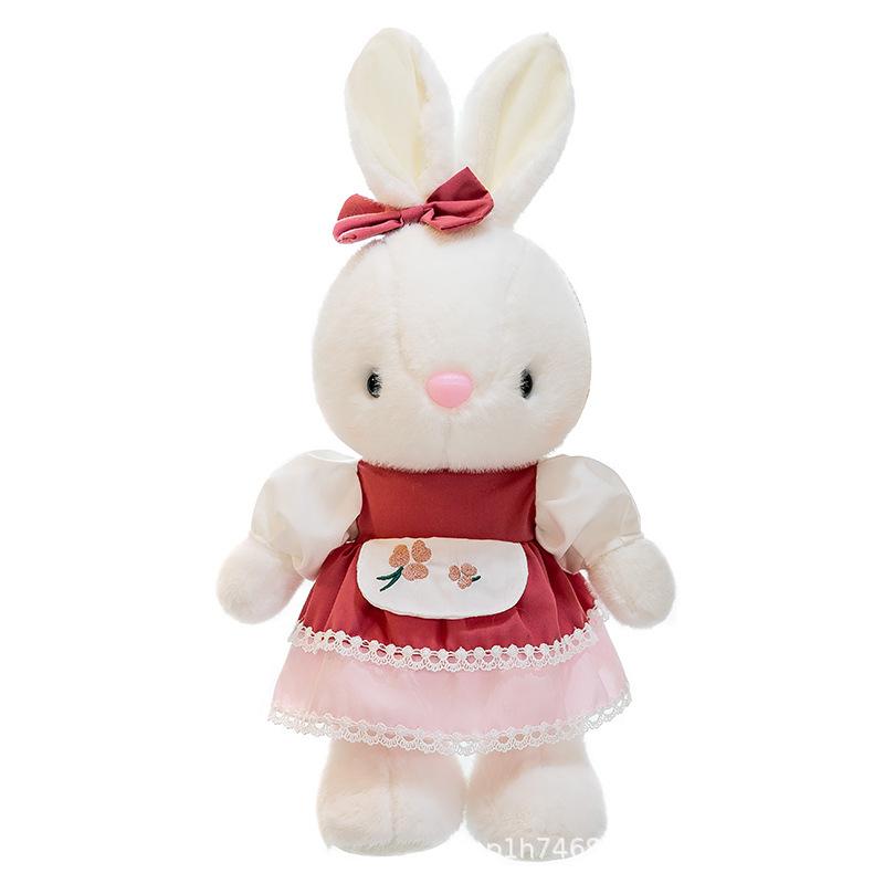 Rabbit Doll Children Yasu Rabbit Plush Toy Catch Machine Doll Machine Doll Boys and Girls Birthday Gift Ragdoll