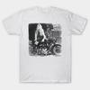 Herren Schwarzes Print-T-Shirt Brigitte Bardot Retro No-Cut Transferpapier Druck Baumwoll-T-Shirt