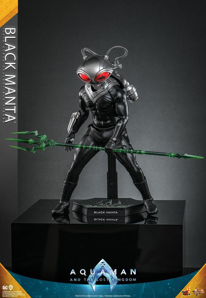 Movie Masterpiece Aquaman: The Lost Kingdom Black Manta 1/6 Scale Figure