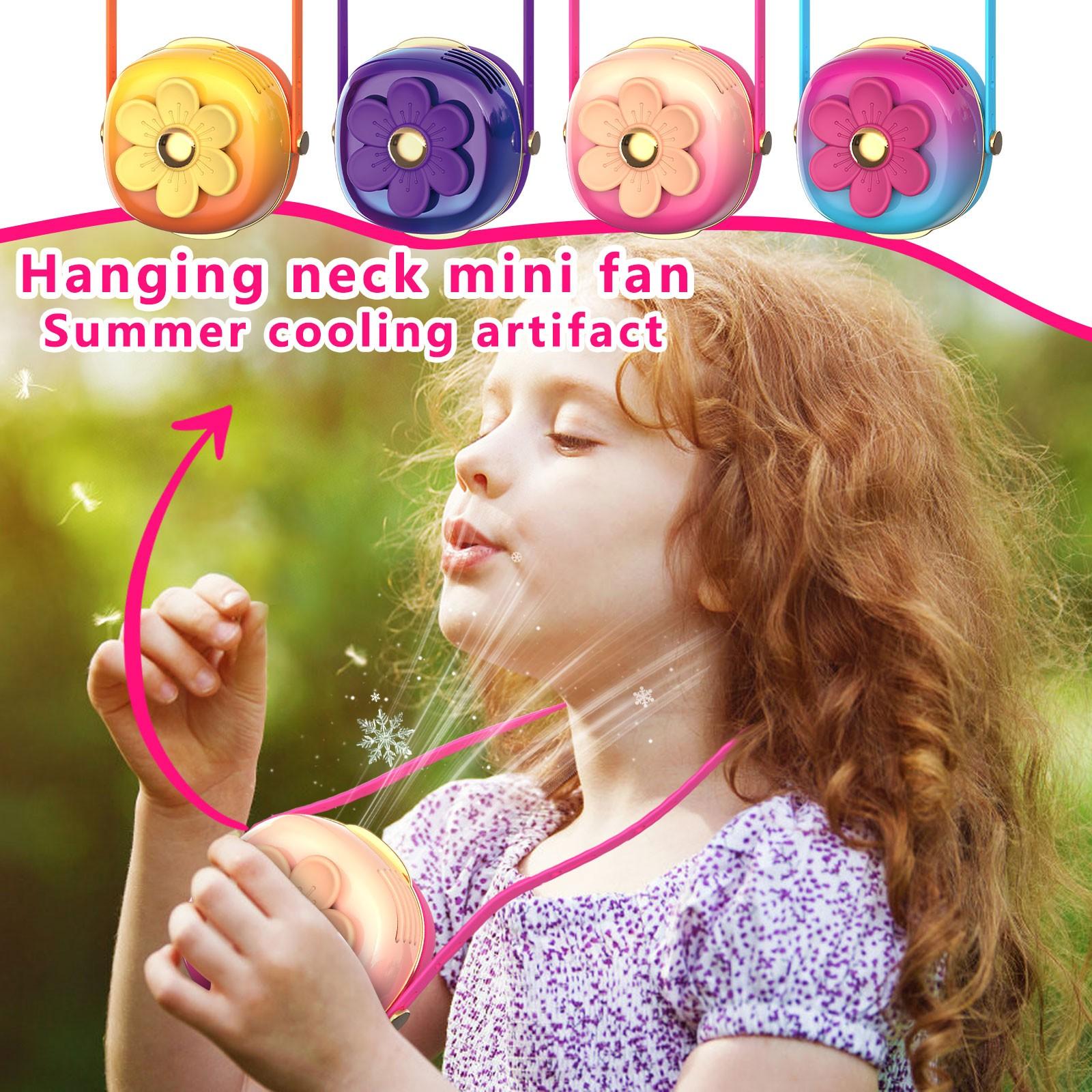 

Bladeless Ultra-light Halterneck Fan, Three Of Wind Power One Size жовтий