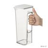 CAINZ Cold Water Cold Water Bottle with Handle that Get in the Wide Mouth Fits in Door Good Design Tea Barley Tea Barley Tea Jug Bottle, 1.2L, Doesn't