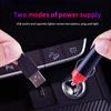 Car Interior LED Light RGB Fiber Optic Ambient Strip Neon Lighting Kit APP Remote Control Auto Decorative Atmosphere Lamps Neon Lights 4