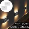 Dimmable Lighting Motion Sensor Night Light Battery Powered Wireless Night Light  Cabinet