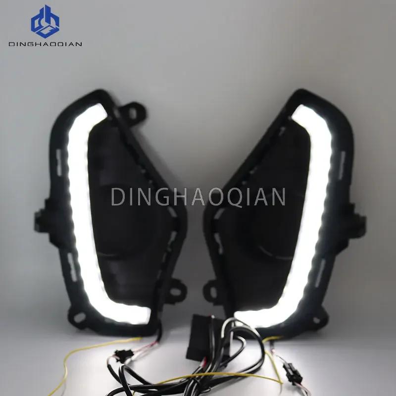 1 Set Fog Lights Headlight for Toyota Rav4  2019 2020 2021  Fog Lights Car Fog Lamp Kit With Harness Bulb Switch