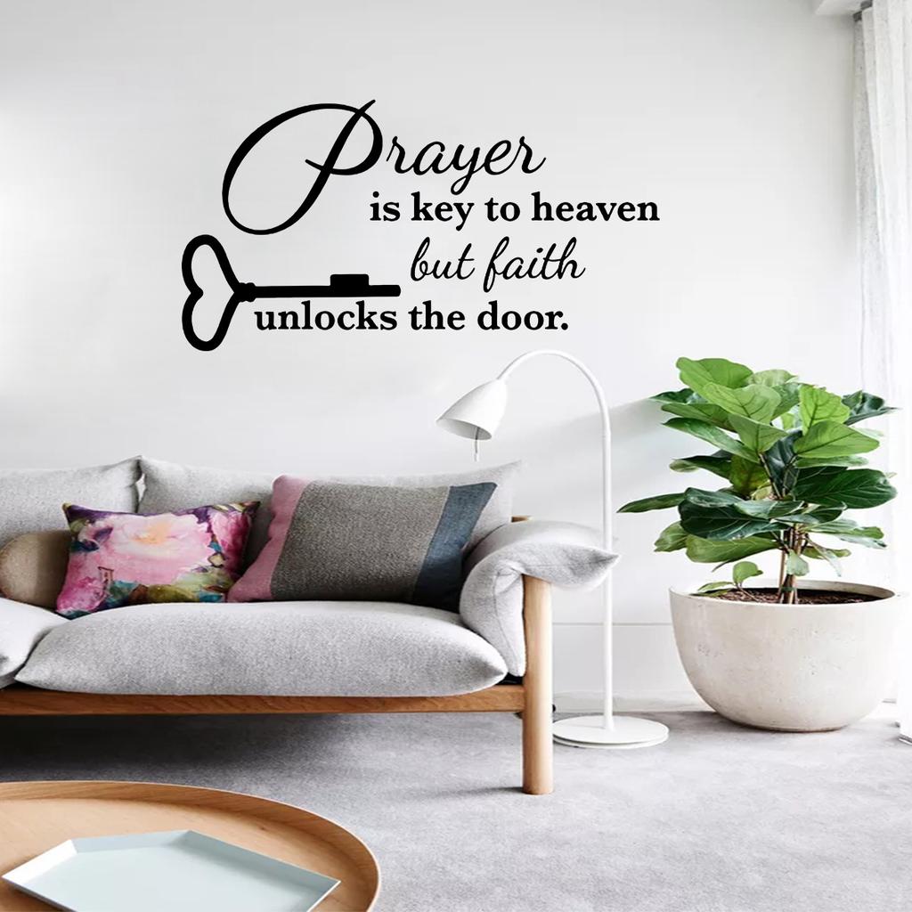 Yy537 Personalized And Creative English Love Key Wall Sticker Living Room Bedroom Decorative Wall Sticker Large Quantity Can Be Negotiated