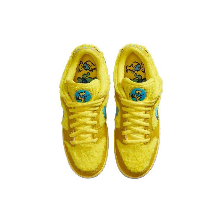Grateful Dead x Nike Dunk Low SB Žlutý Medvěd Unisex Tenisky Opti-Yellow Blue-Fury CJ5378-700