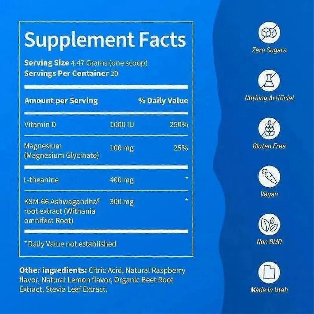 Raspberry Supercalm 20-Count Detox Health Tea Bags
