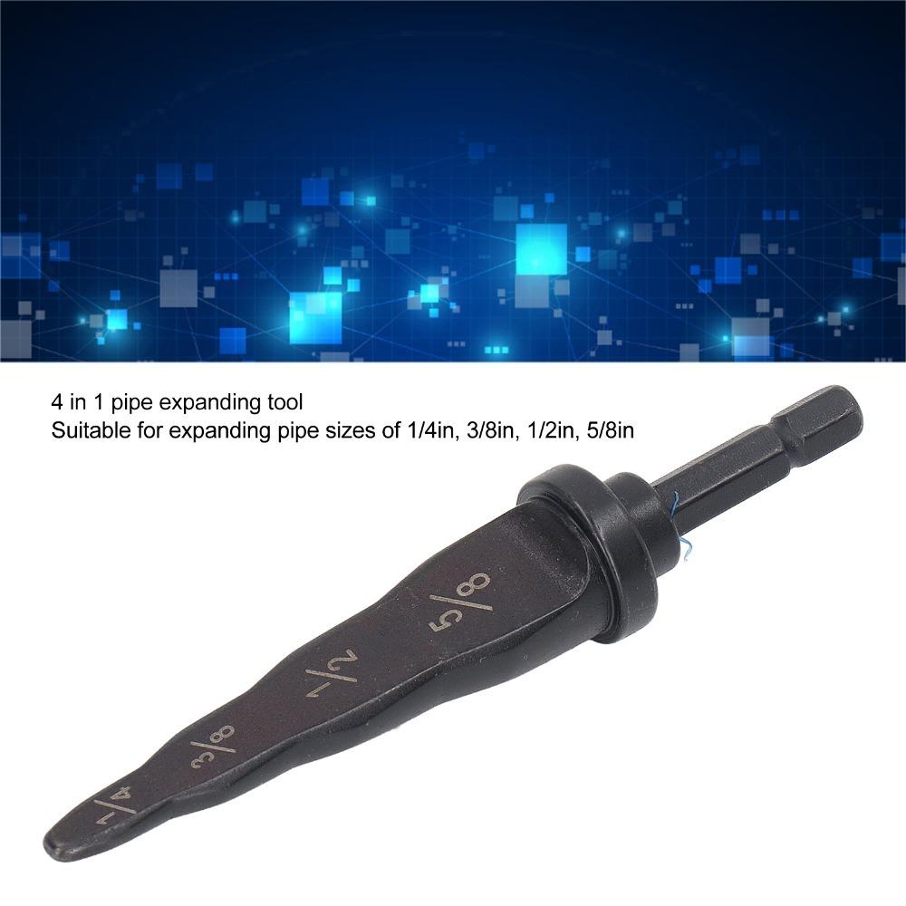 

1/4 to 3/4 HVAC Tube Expander 1/4 to 5/8 Pipe Swaging Tool for Air Conditioner Pipework 4 in 1