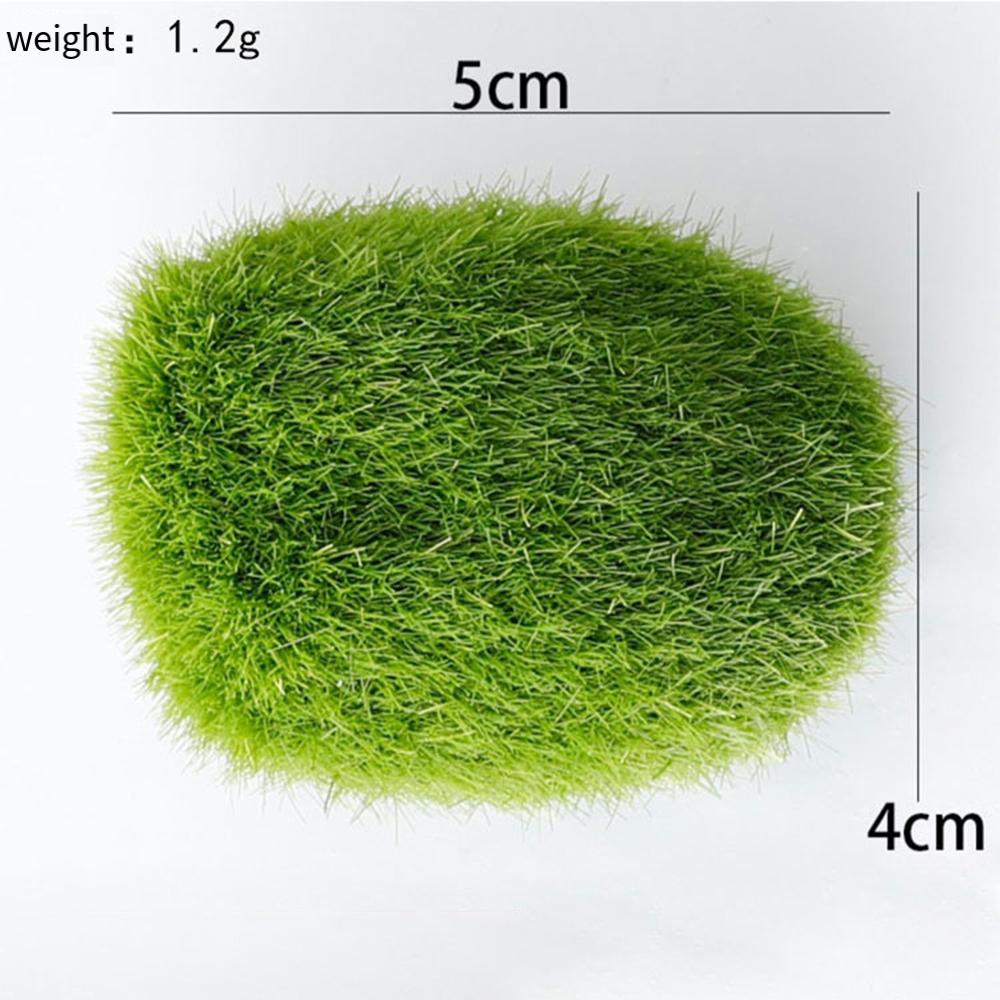 

Artificial Fake Moss Rock Green Eternal Life Plants Grass Landscape Mini Straw Crafts Mattress for Home Hotel Garden Decoration 10pcs