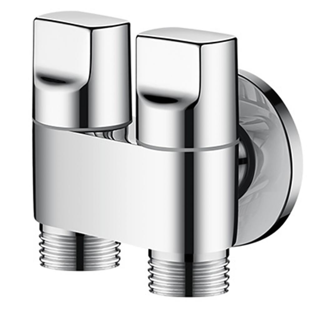 G1/2 Double Control Angles Valves Double Flow Control Angles Valves for Efficient Water Management In Bathrooms Kitchens