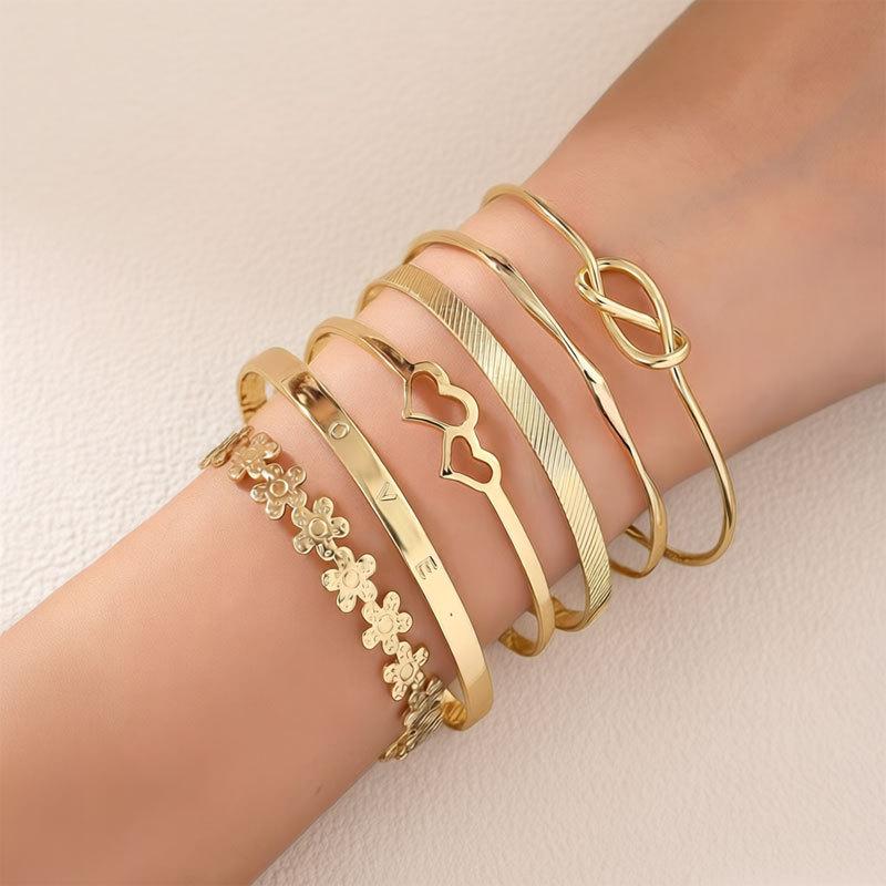 New Style Fashion Open Cuff Bracelet - Stackable Jewelry for European & American Markets