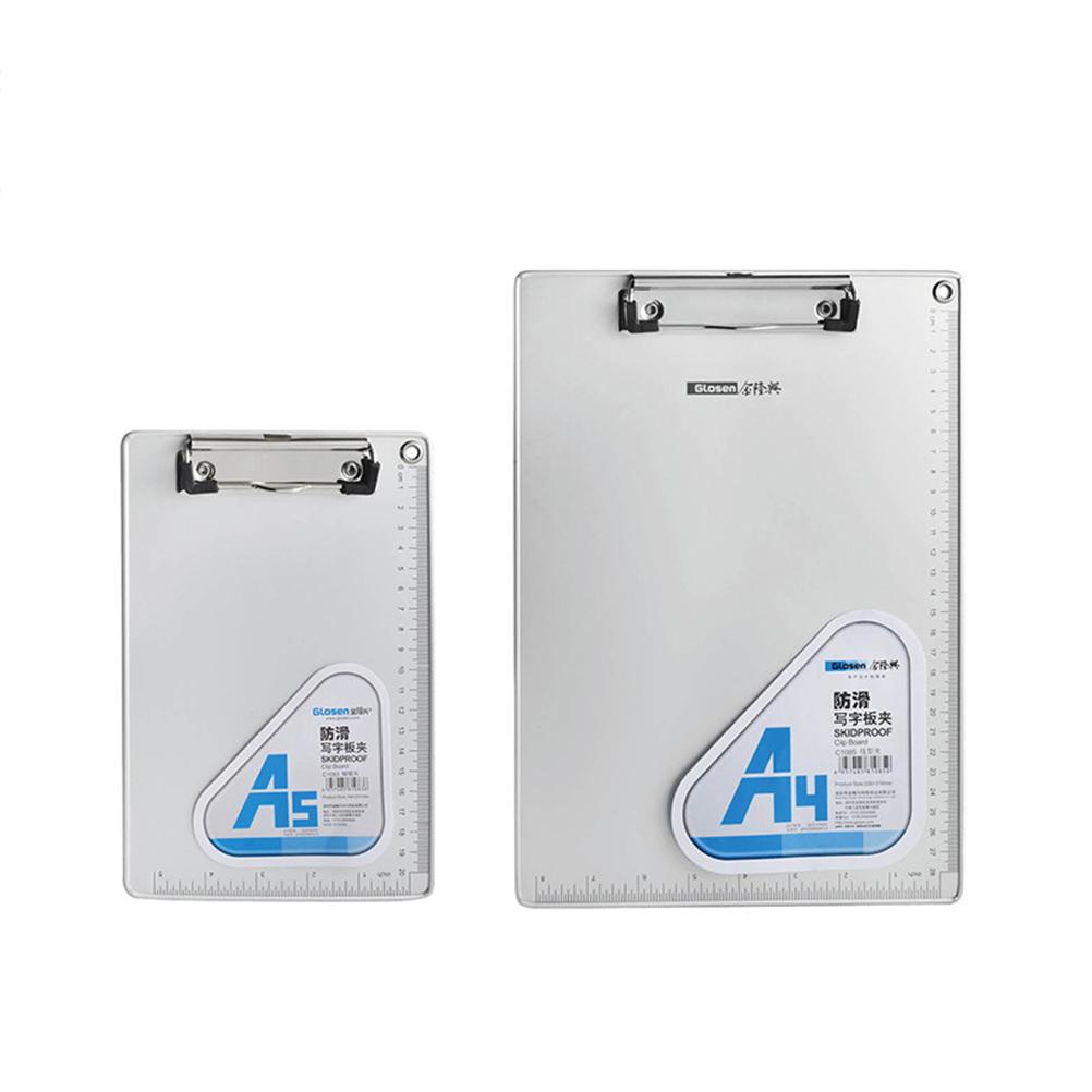 Klemmbrett mit Aufbewahrung, robuste Memo-Ordner, Tafeln, 8 5 x 11 Bürobedarf, Klemmbretter, Papier, A4, Metall, Aluminiumlegierung