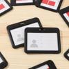 Waterproof Badge Holder Vaccination Record Card ID Card Holder Card Protector Protective Sleeve