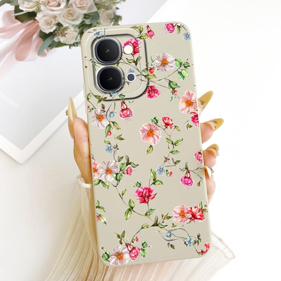 For Vivo Y31d 4G Case V2543 Stylish Girls Butterfly Painted Cover Soft TPU Phone Case For Vivo Y51 Pro 5G V2544 Vivo Y500i Shell