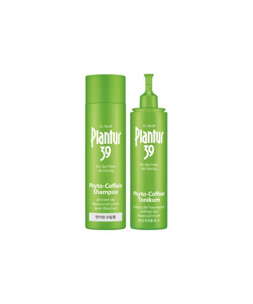 

Plantur39 [4 Week Package] Plantur 39 Shampoo 250ml For Fine Hair + 200ml Tonic NONE