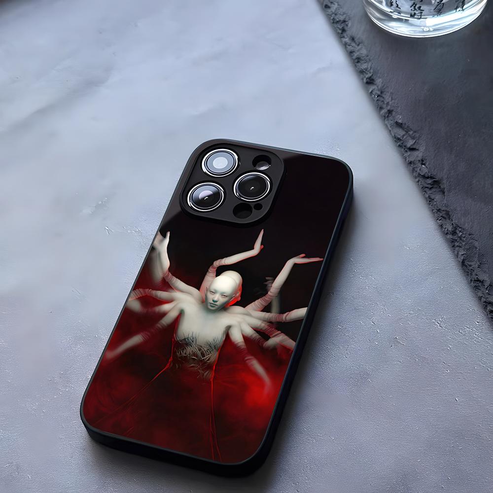 

DJ A-Afterlife Anyma Phone Case Tempered Glass For IPhone 17 13 14 16 12 15 11 Pro Max Plus Mini X XR SE2020 Coque iPhone 15 Pro Max