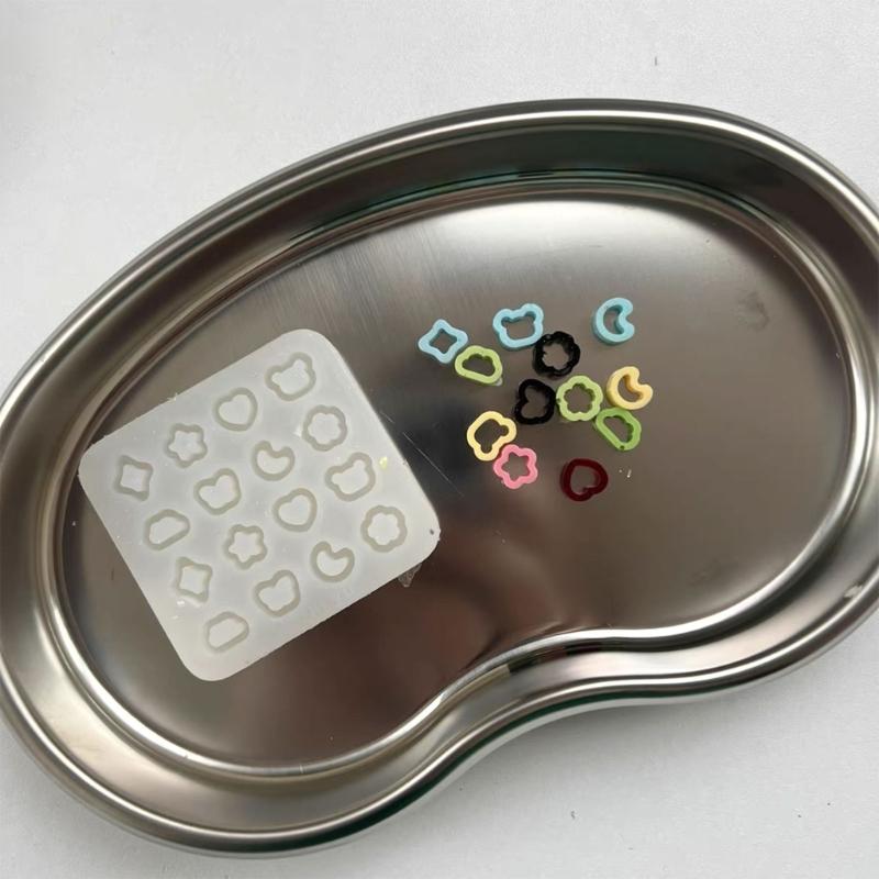 Resin Shaker Filling Mold,Silicone Heart Mold Epoxy Resin Mold Filler Quicksand Casting Filling Mold for Jewelry Making