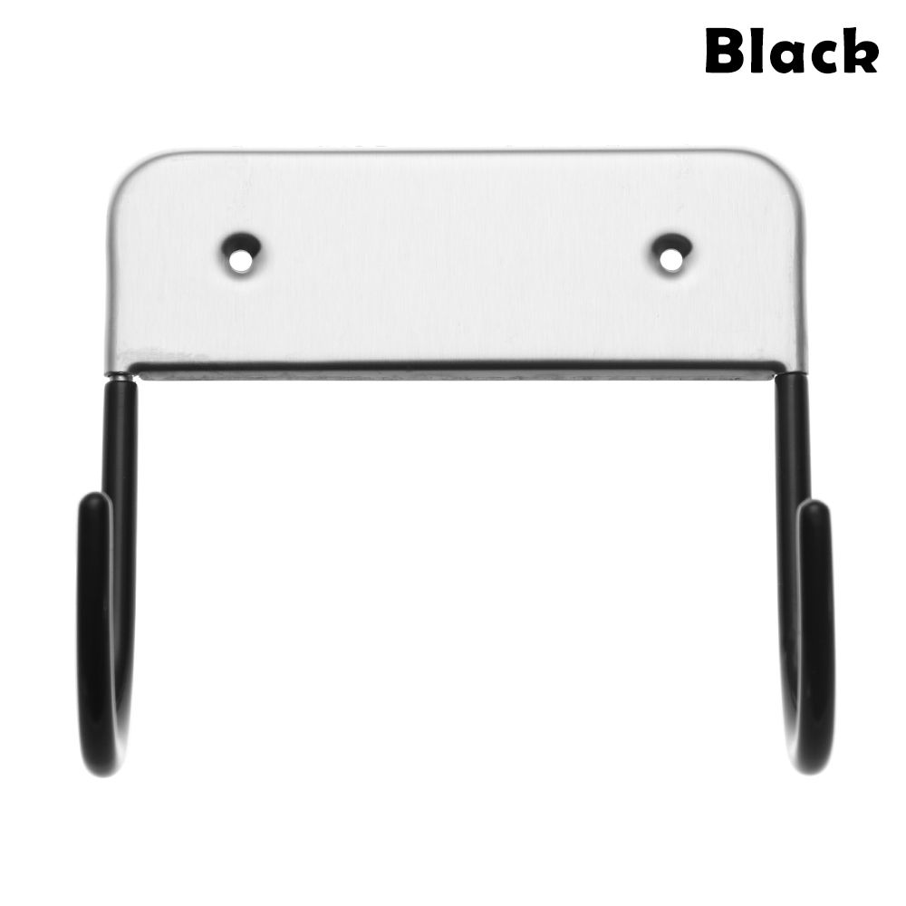 Wall Mounted Shelf Storage Shelves Support Bracket Metal Hook Holder Black Wall Mounted Shelf Storage Shelves Support Bracket Metal Hook Holder Black